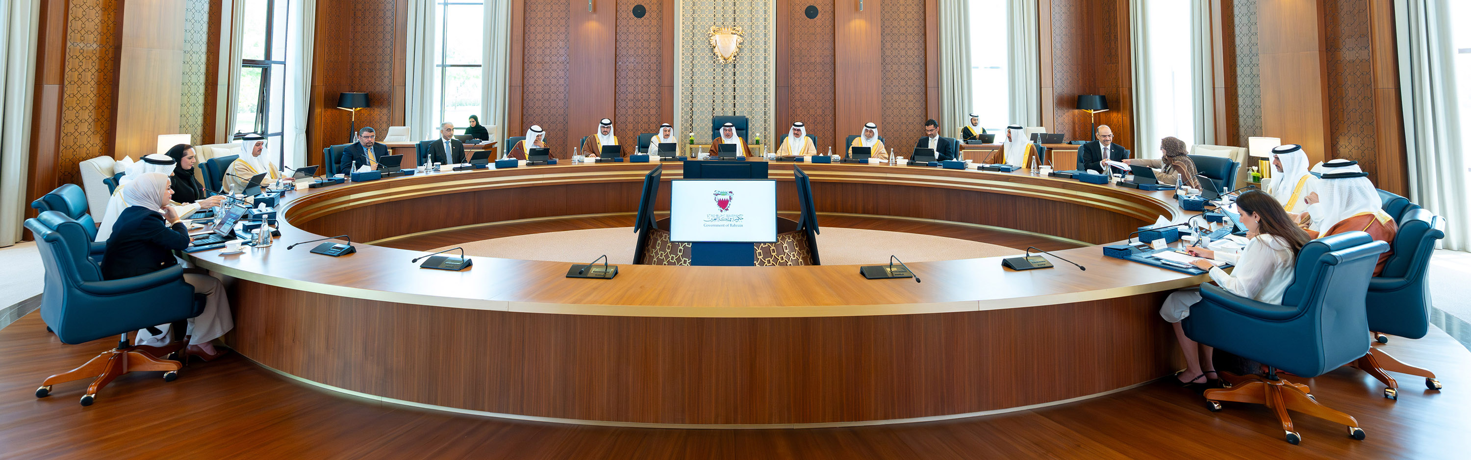 نائب جلالة الملك ولي العهد يترأس الاجتماع الاعتيادي الأسبوعي لمجلس الوزراء